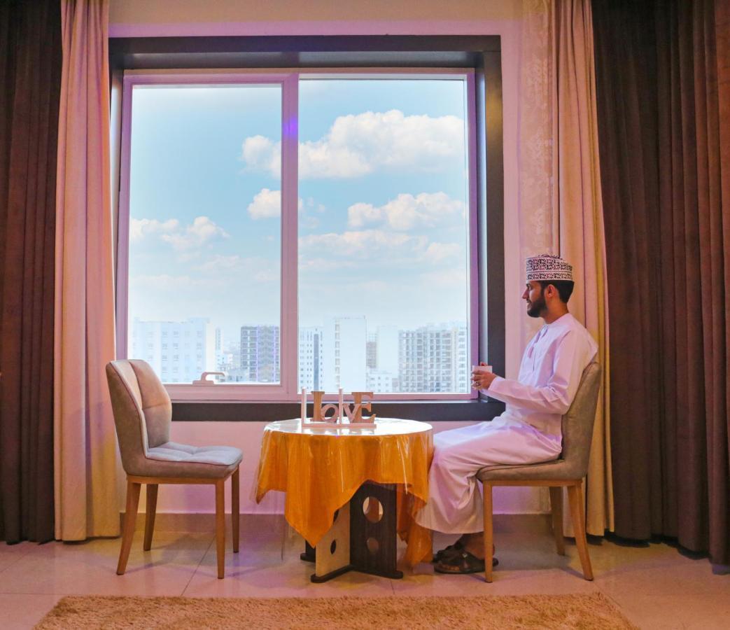 Diamond Star Hotel فندق النجمة الماسية Seeb Exteriér fotografie